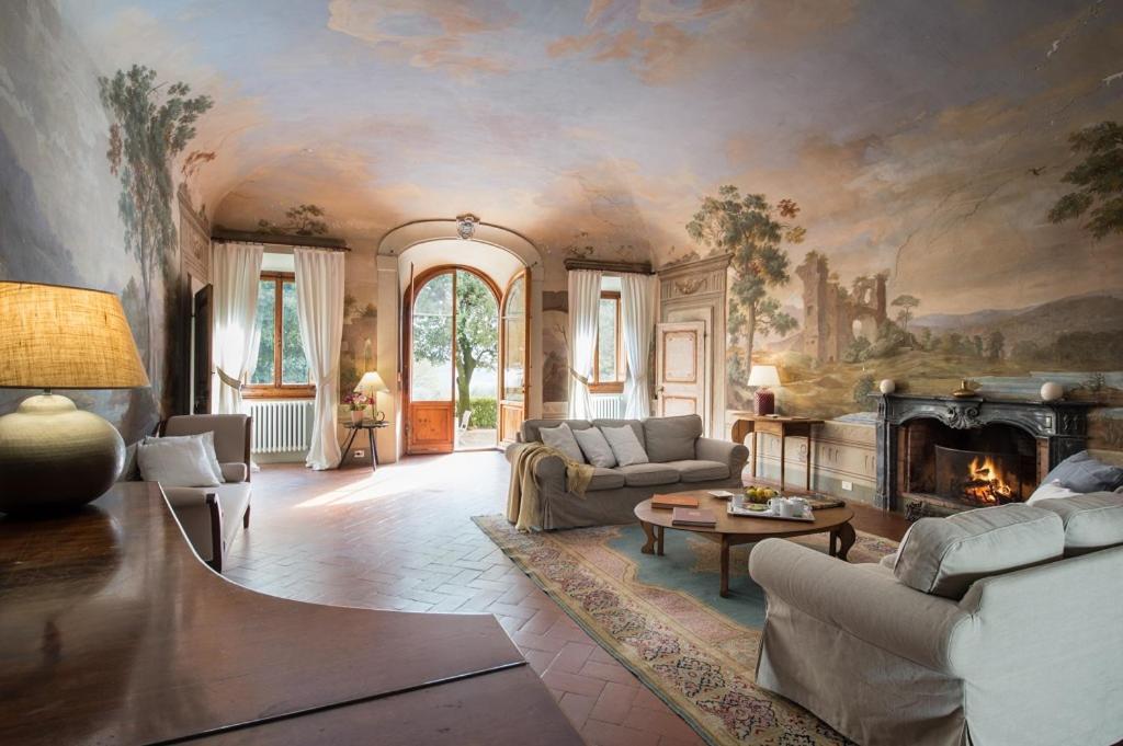 Villa De' Ricci Rignana B&B 그레베 인 키안티 외부 사진