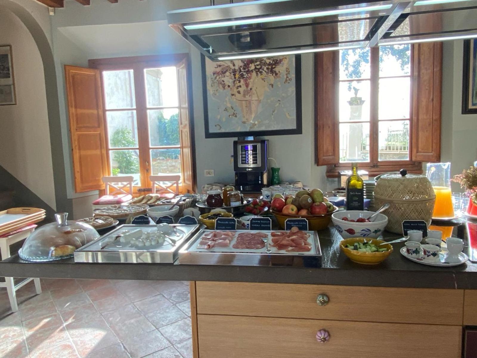 Villa De' Ricci Rignana B&B 그레베 인 키안티 외부 사진